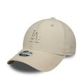 LA Dodgers Womens MLB Pastel Cord Light Beige 9FORTY M-Crown Cap-kentox