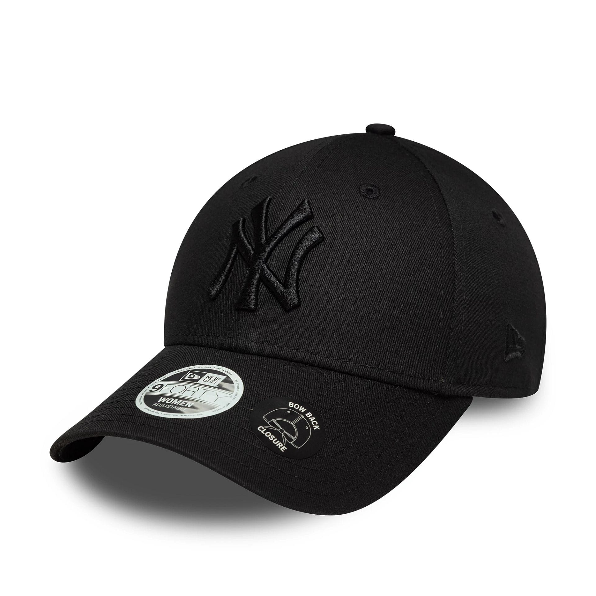 New York Yankees Womens MLB Bowback Black 9FORTY Cap-kentox