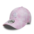 LA Dodgers Youth MLB Tie Dye Pastel Pink 9TWENTY Cap-kentox