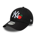 New York Yankees Youth MLB Fruit Icon Black 9FORTY Cap-kentox