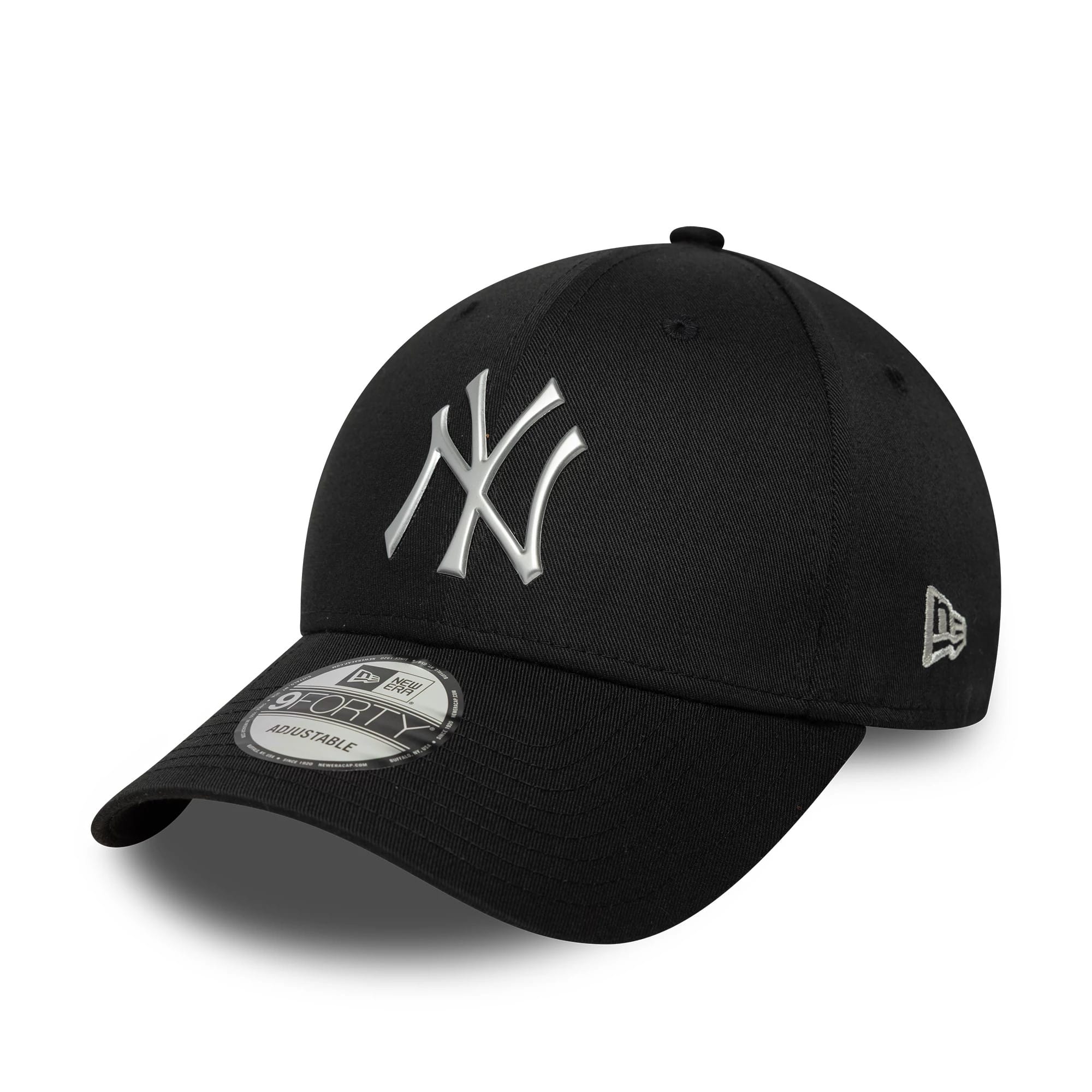 New York Yankees MLB Metallic Black 9FORTY Cap-kentox