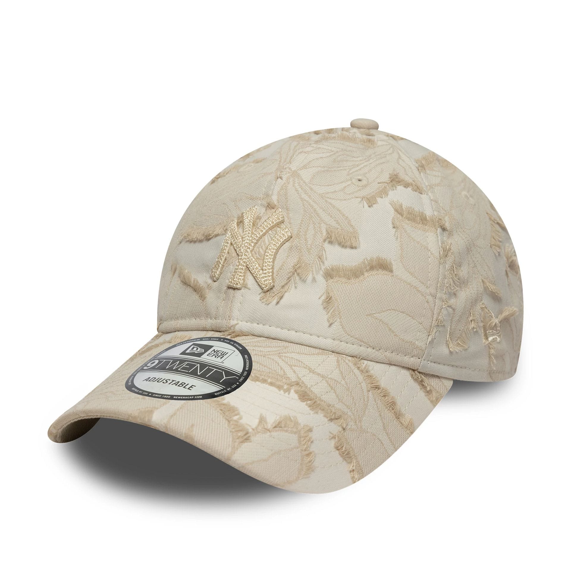 New York Yankees MLB Floral Cream 9TWENTY Adjustable Cap-kentox