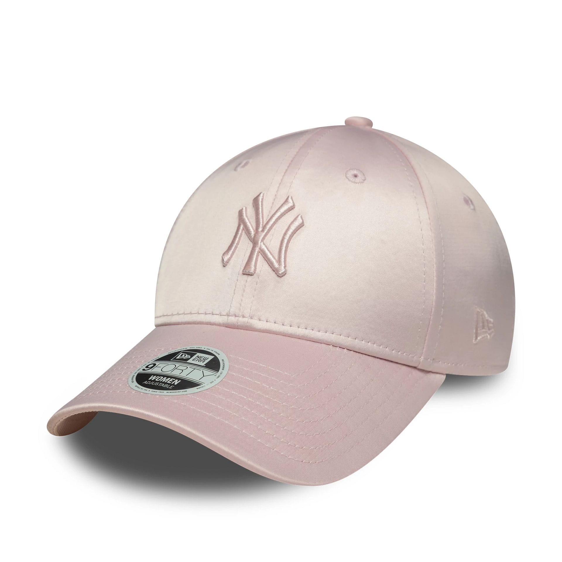 New York Yankees Womens MLB Satin Pastel Pink 9FORTY Cap-kentox