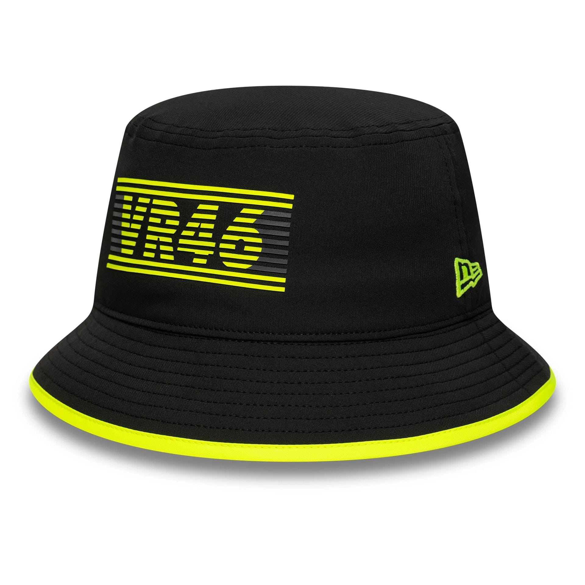 VR46 Recycled Black Bucket Hat-kentox