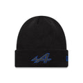 Alpine Racing Black Cuff knit Beanie Hat-kentox