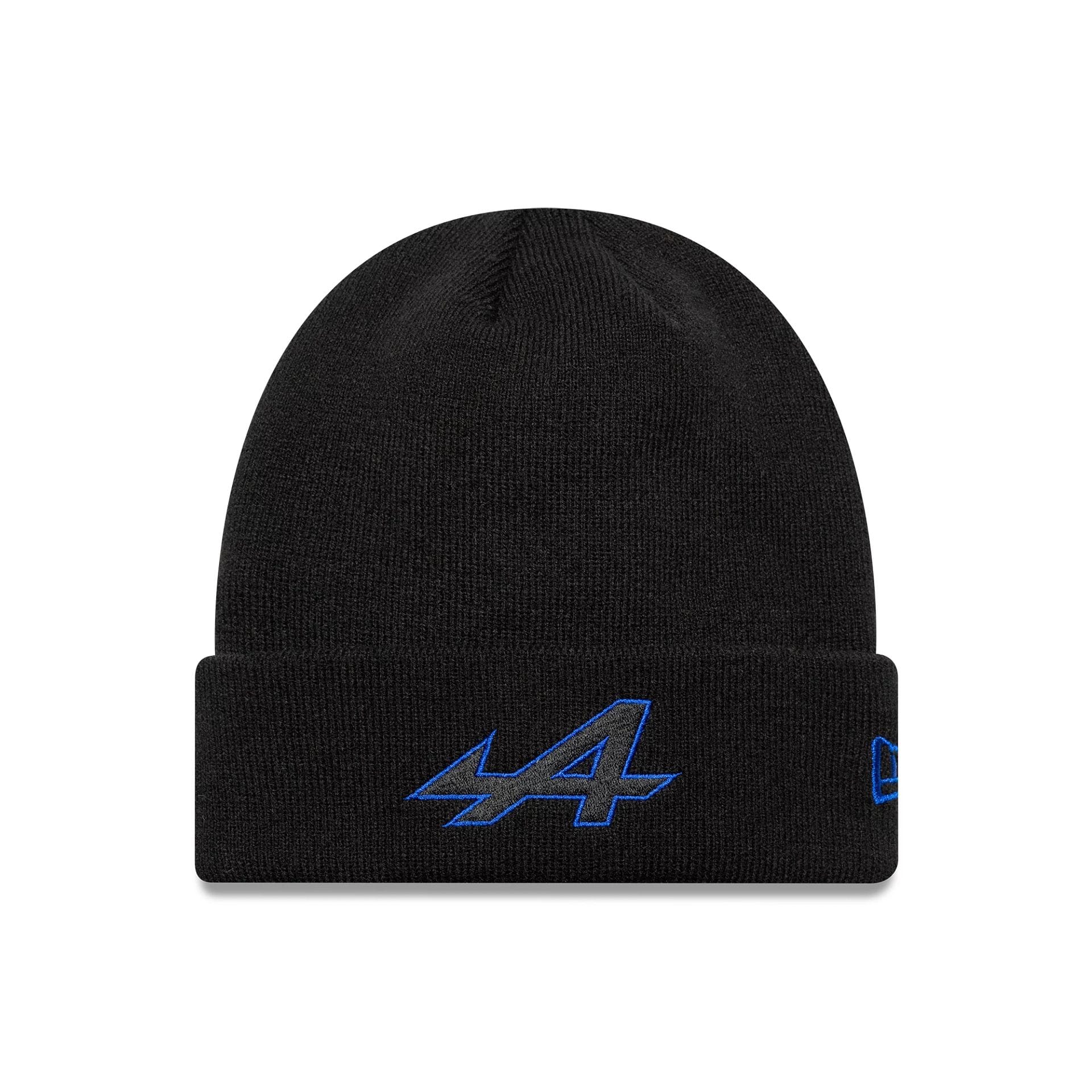 Alpine Racing Black Cuff knit Beanie Hat-kentox