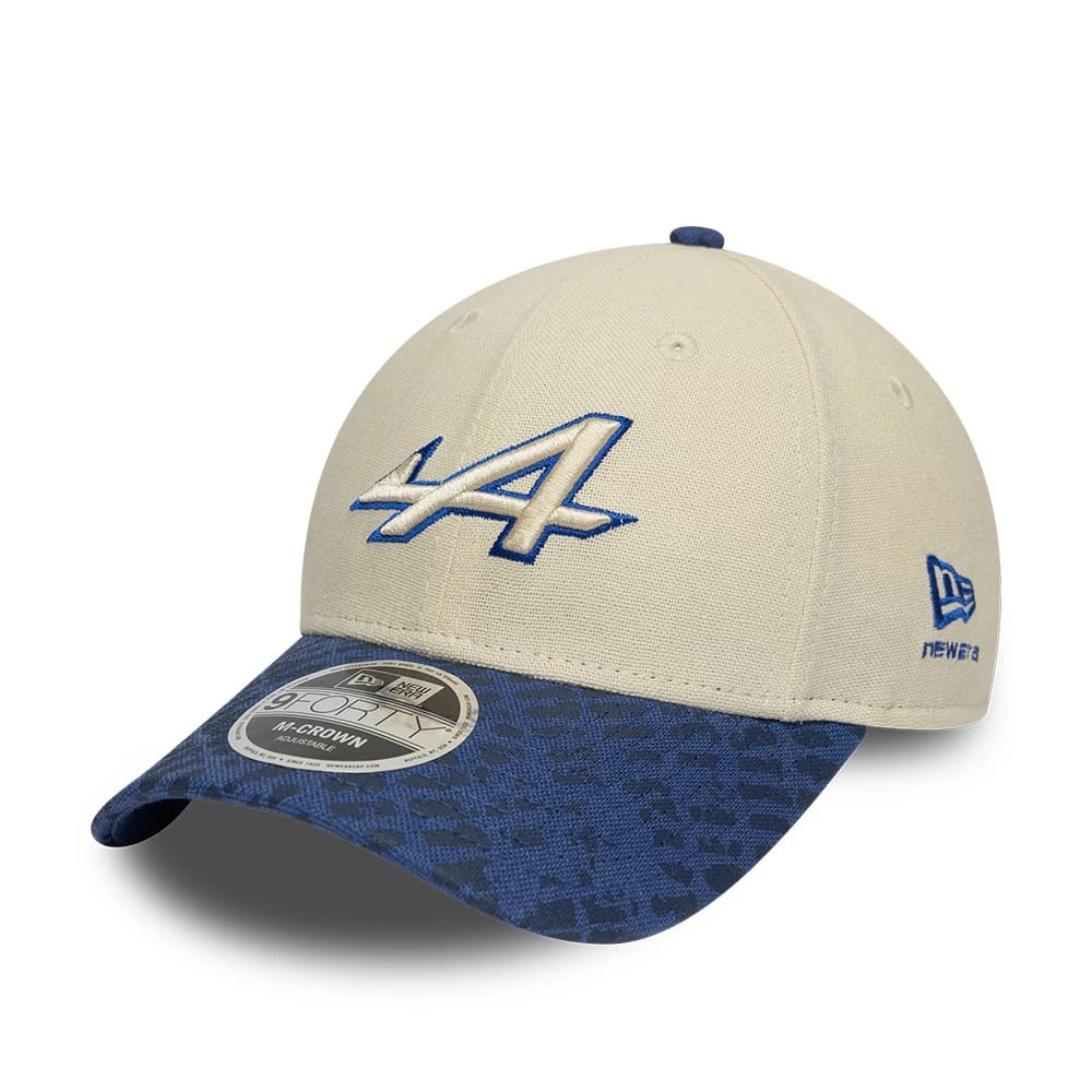 Alpine Racing Heritage Cream & Dark Blue 9FORTY M-Crown Cap-kentox