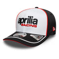 Aprilia Logo White 9SEVENTY Stretch Snap Cap-kentox
