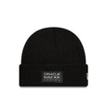 Red Bull Racing Black Short Skull Knit Beanie Hat-kentox