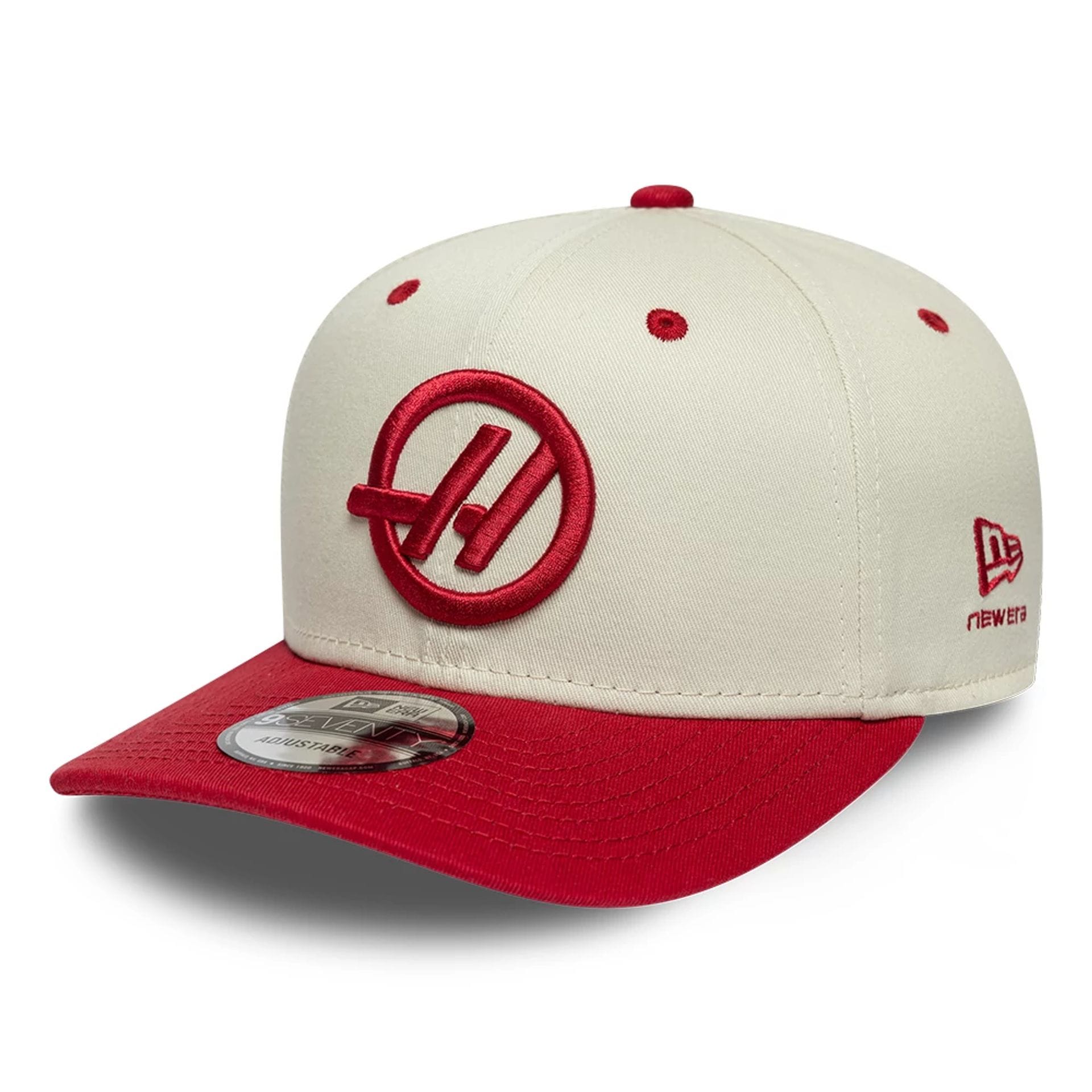 TGR Haas F1 Wordmark Cream 9SEVENTY Stretch Snap Cap-kentox