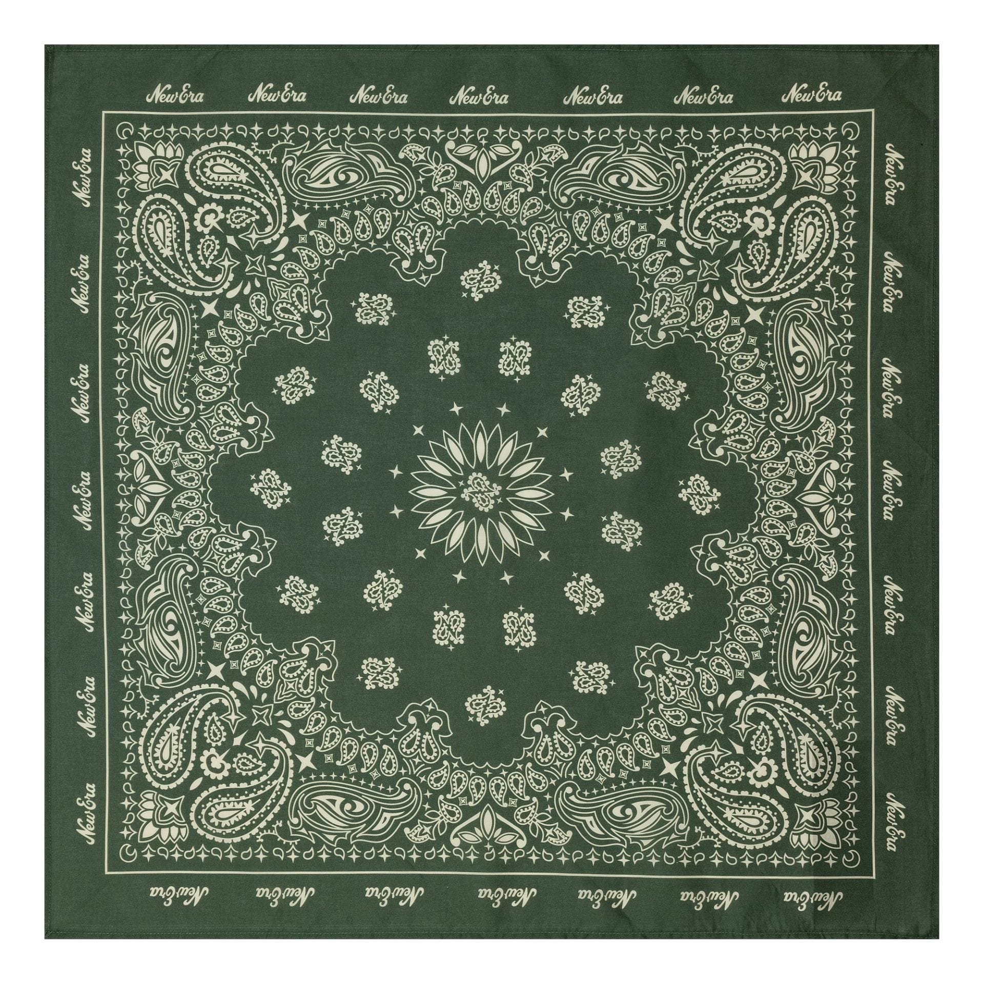 New Era Paisley Dark Green Bandana-kentox