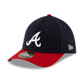 Braves MLB Player Replica Navy 39THIRTY M-Crown Stretch Fit Cap-kentox