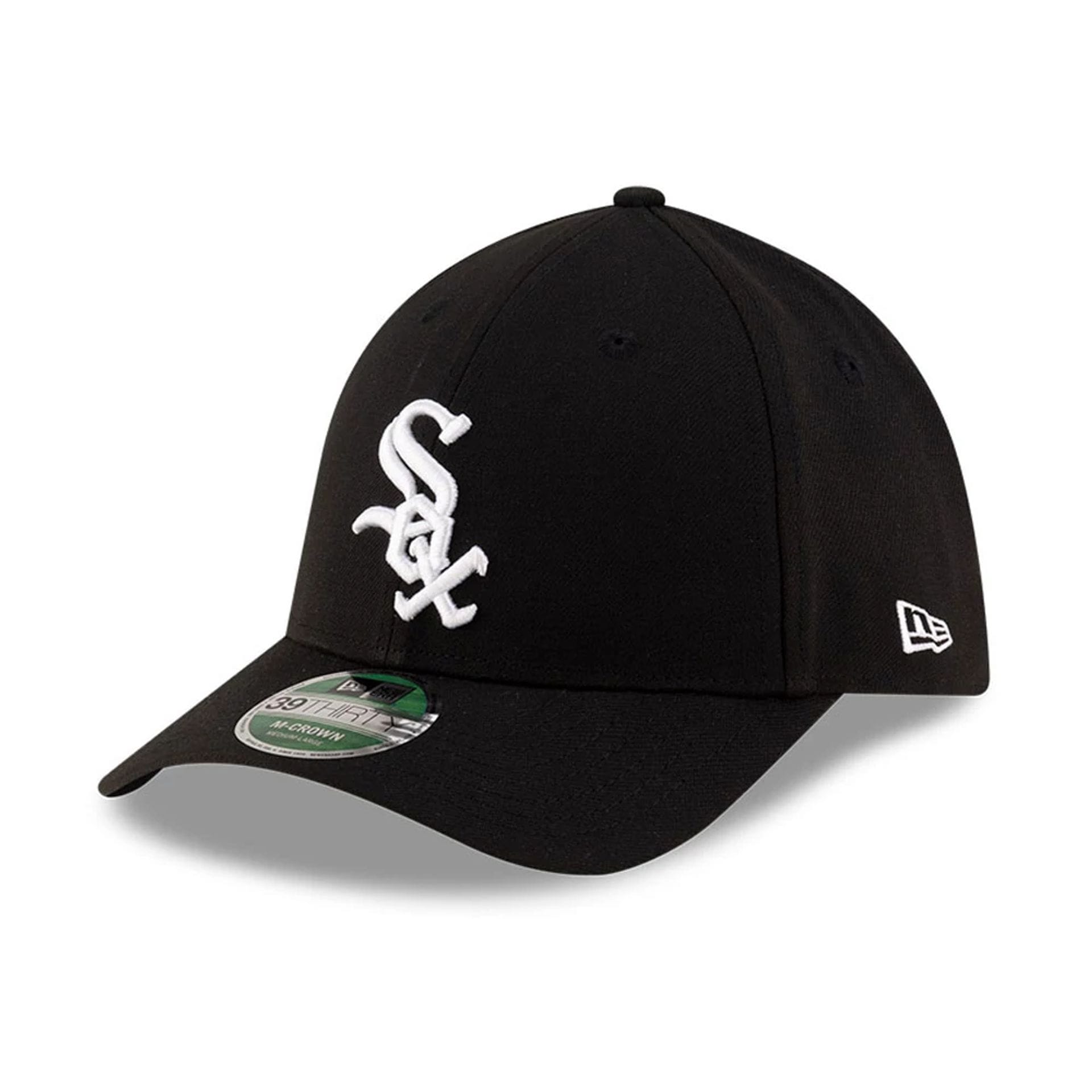 White Sox MLB Player Replica Black 39THIRTY M-Crown Stretch Fit Cap-kentox
