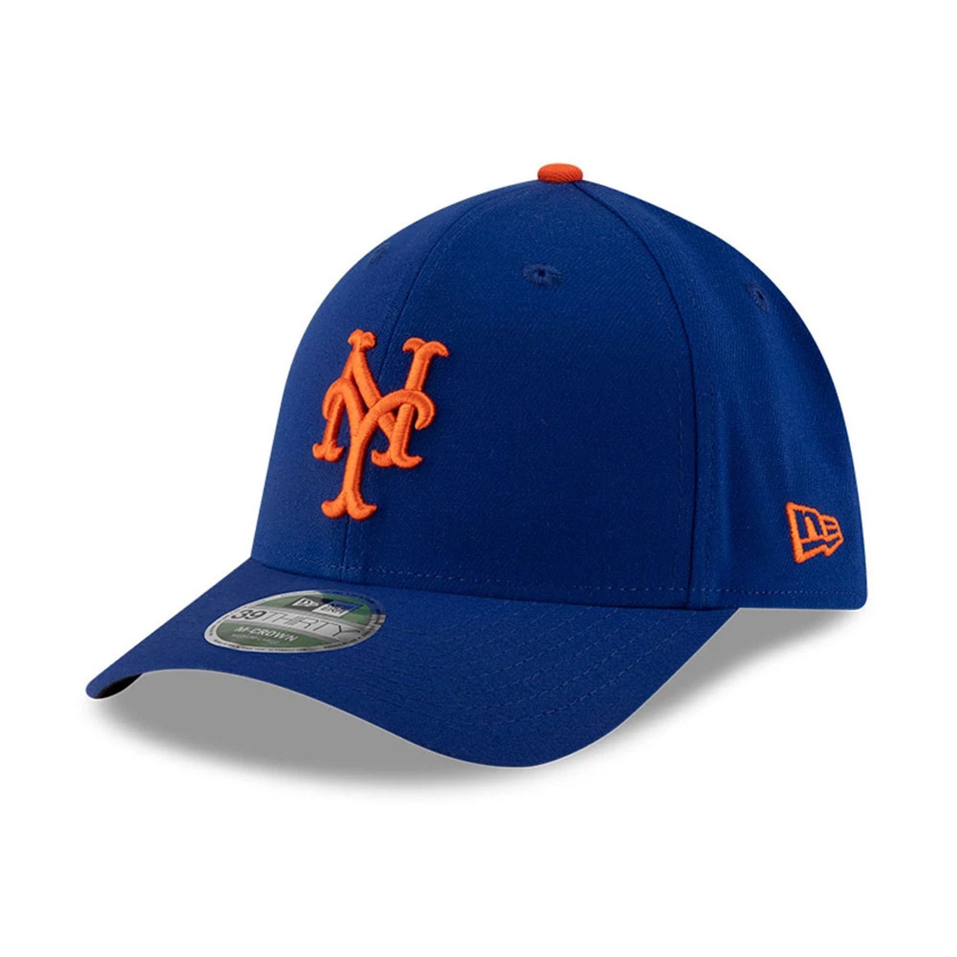New York Mets MLB Player Replica Blue 39THIRTY M-Crown Stretch Fit Cap-kentox