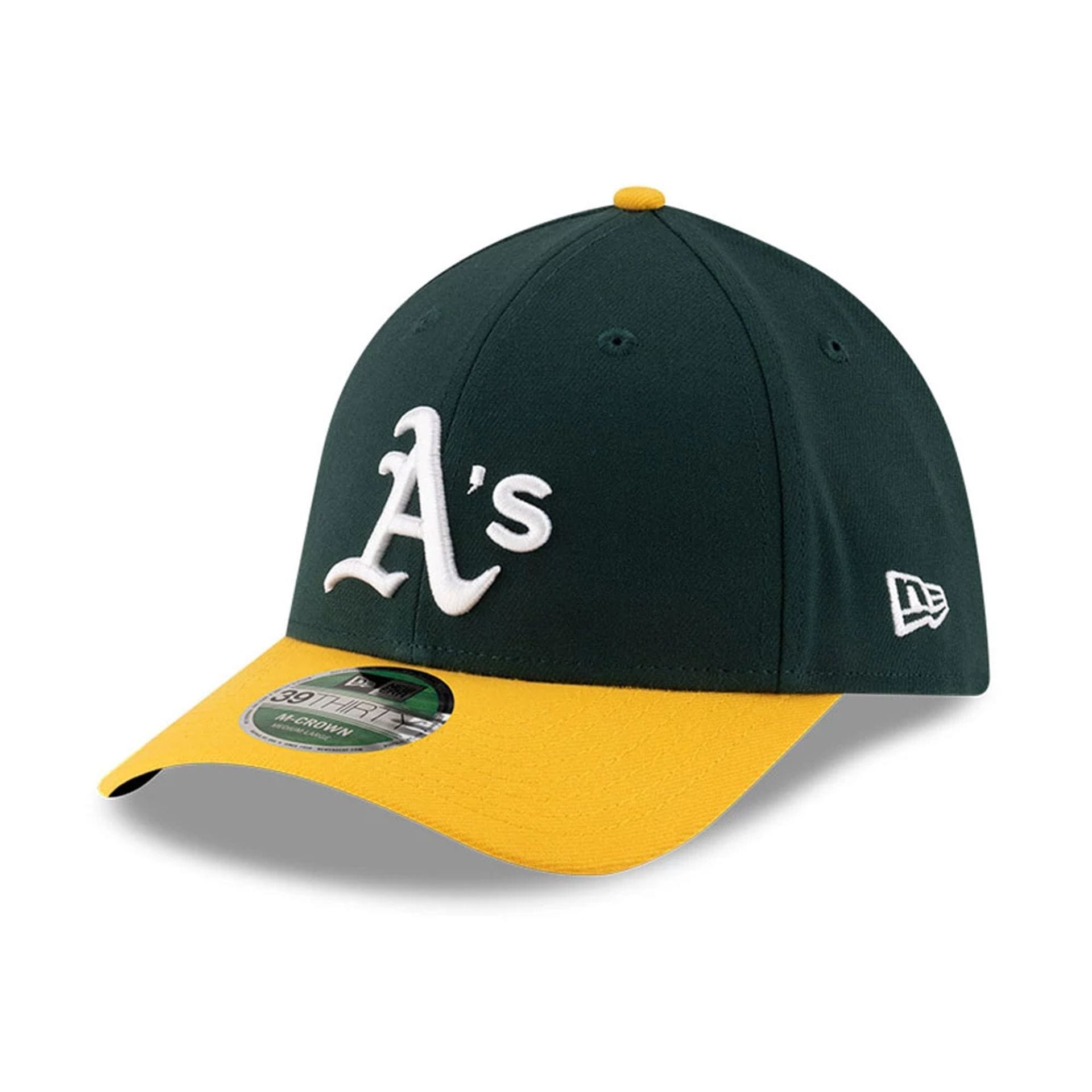 Athletics MLB Player Replica Dark Green 39THIRTY M-Crown Stretch Fit Cap-kentox