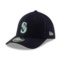 Seattle Mariners MLB Player Replica Navy 39THIRTY M-Crown Stretch Fit Cap-kentox