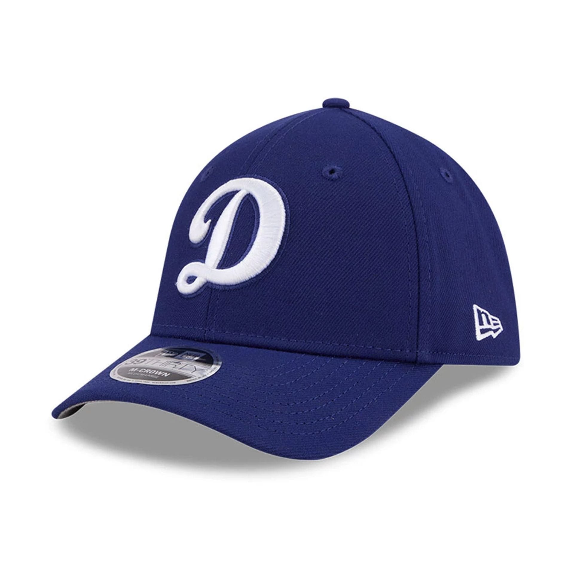 LA Dodgers MLB Dark Blue 39THIRTY M-Crown Stretch Fit Cap-kentox