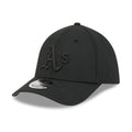Athletics MLB Outline Black 39THIRTY M-Crown Stretch Fit Cap-kentox
