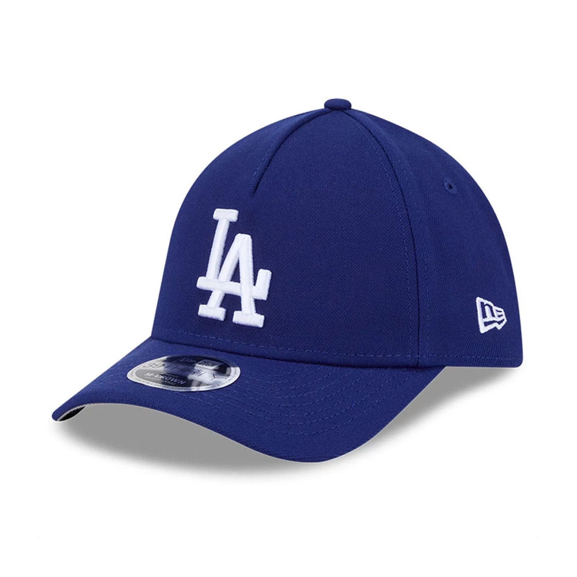 LA Dodgers MLB Dark Blue 39THIRTY M-Crown A-Frame Stretch Fit Cap-kentox