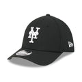 New York Mets MLB Black 39THIRTY M-Crown Stretch Fit Cap-kentox