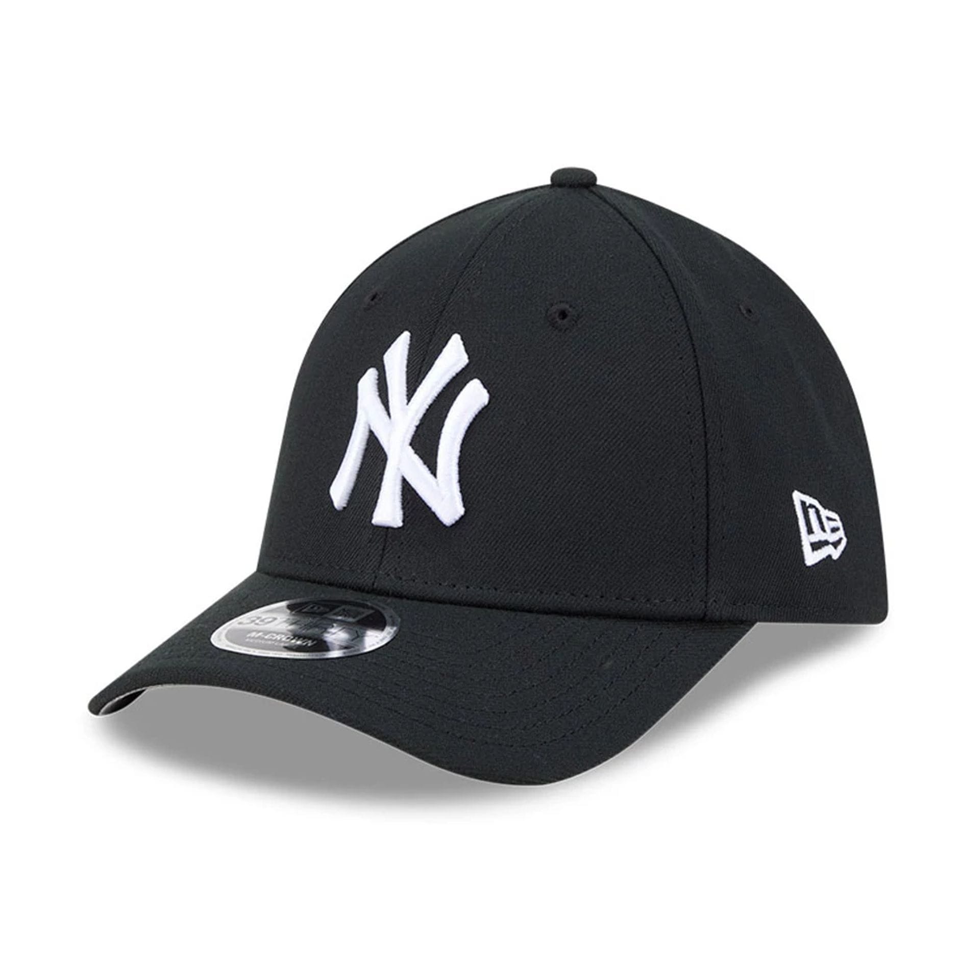 New York Yankees MLB Black 39THIRTY M-Crown Stretch Fit Cap-kentox