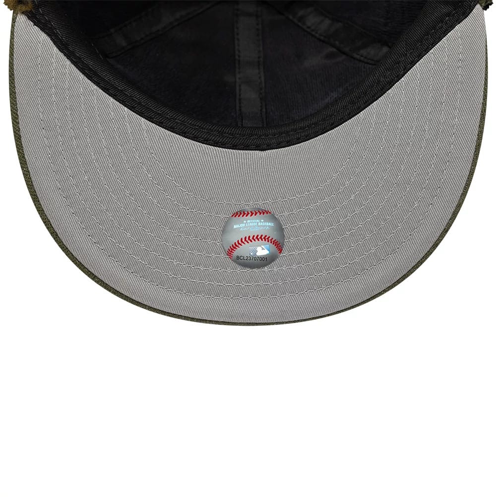 New York Mets MLB Camo Open Green Retro Crown 59FIFTY Fitted Cap-kentox
