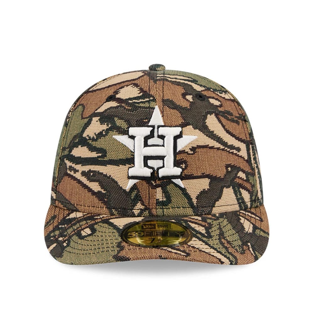Houston Astros MLB Jacquard Camo 59FIFTY Fitted Cap-kentox