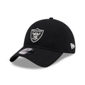 Las Vegas Raiders NFL Merino Wool Black 9TWENTY Adjustable Cap-kentox