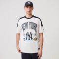 New York Yankees MLB Sport Classic White T-Shirt-kentox