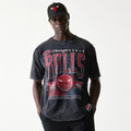 Chicago Bulls NBA Black T-Shirt-kentox