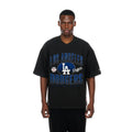 LA Dodgers MLB Black Boxy T-Shirt-kentox
