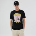 Chicago White Sox MLB Popcorn Black T-Shirt-kentox