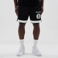 Brooklyn Nets NBA Black Mesh Shorts-kentox