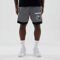 Las Vegas Raiders NFL Grey Mesh Shorts-kentox