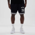 New York Yankees MLB Navy Mesh Shorts-kentox