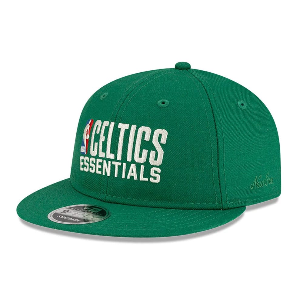 Boston Celtics FOG x NBA Green Retro Crown 9FIFTY Adjustable Cap-kentox