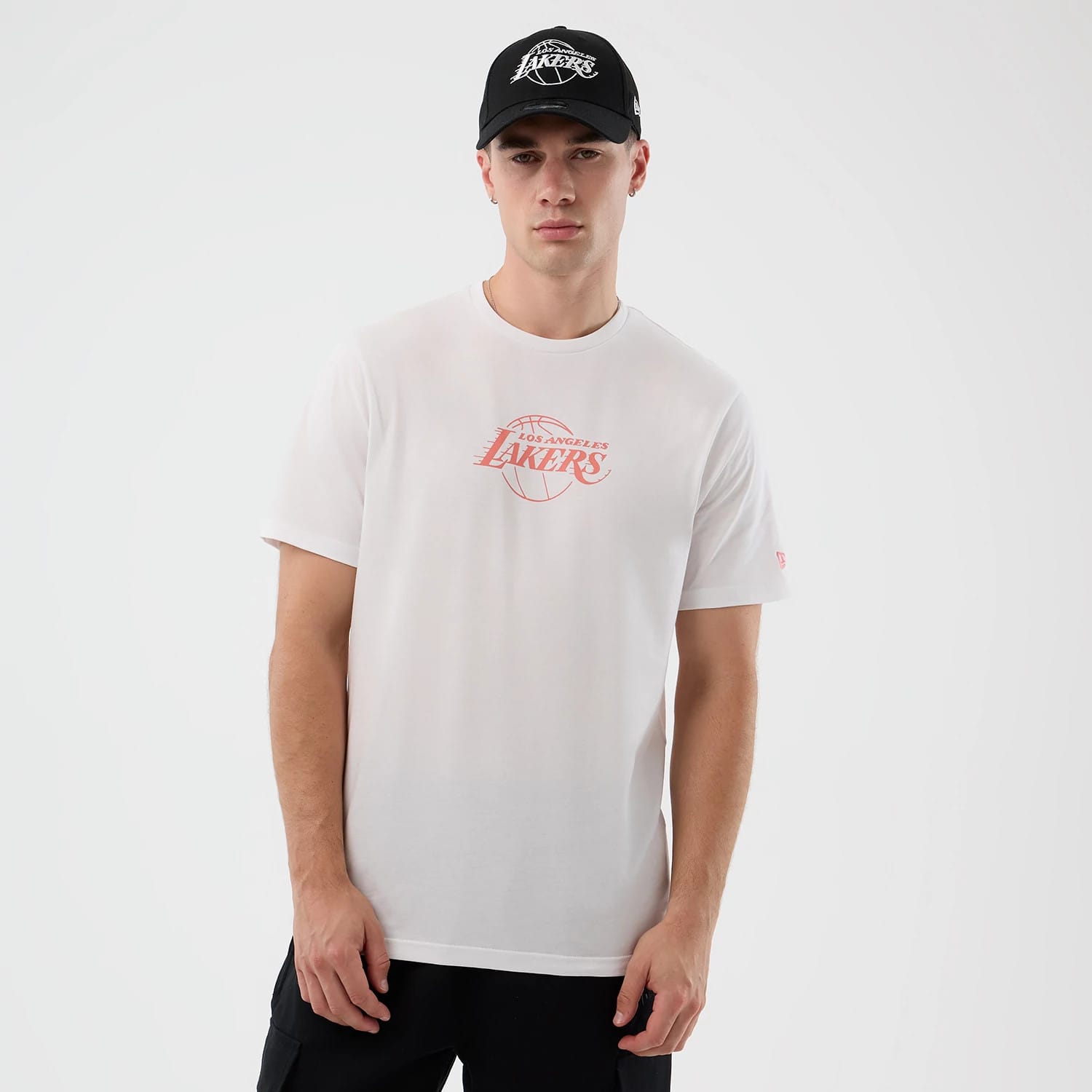 LA Lakers NBA Back To School White T-Shirt-kentox