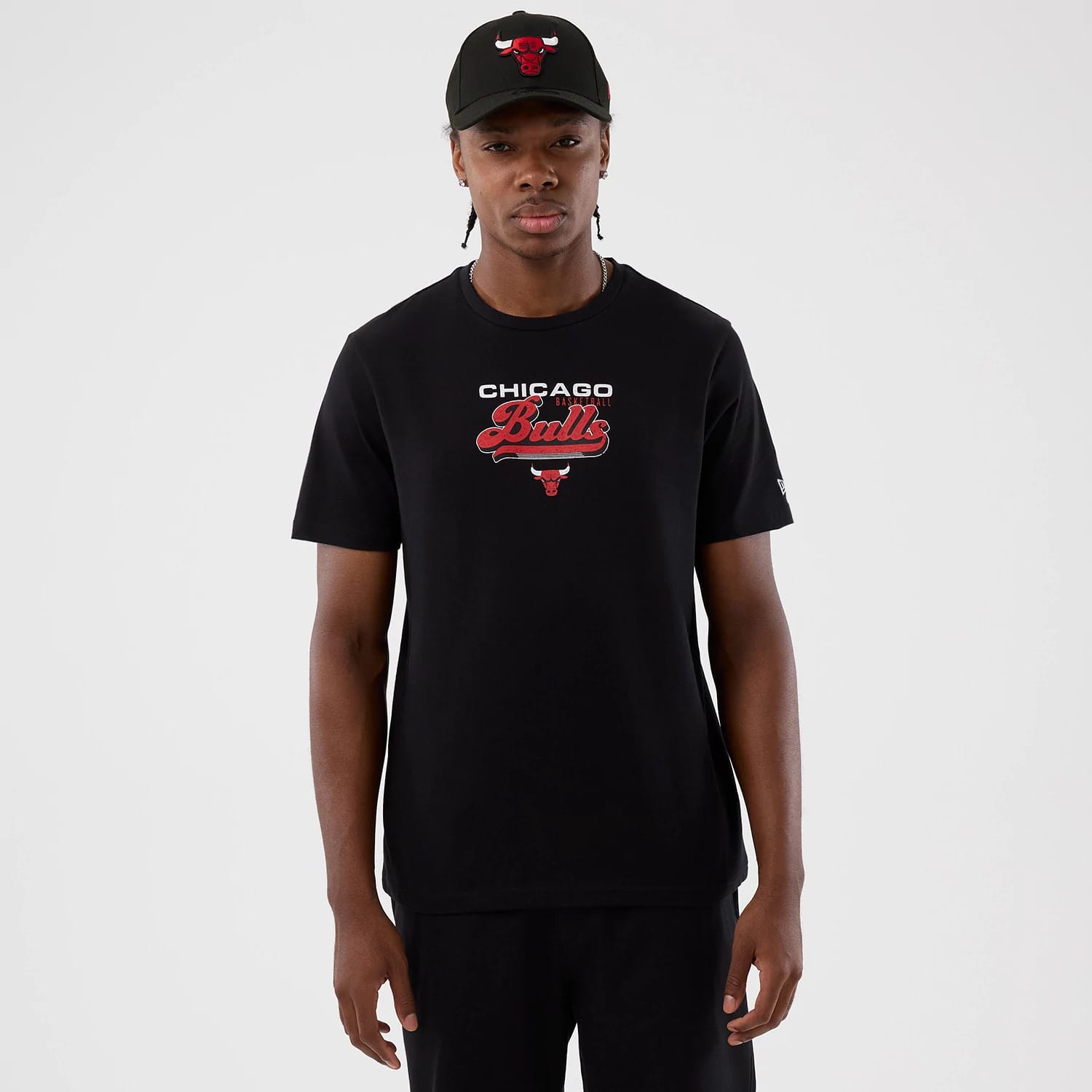 Chicago Bulls NBA Back To School Black T-Shirt-kentox