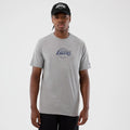 LA Lakers NBA Back To School Grey T-Shirt-kentox