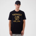 New York Yankees MLB Back To School Navy T-Shirt-kentox