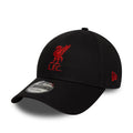 Liverpool FC Core Black 9FORTY Adjustable Cap-kentox