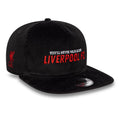 Liverpool FC Cord Black 19TWENTY Adjustable Cap-kentox