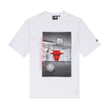 Chicago Bulls NBA Photographic White T-Shirt-kentox