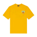 New Era Summer Graphic Yellow Oversized T-Shirt-kentox