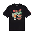 New Era Character Graphic Black Oversized T-Shirt-kentox