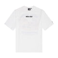 New Era Food Graphic White Oversized T-Shirt-kentox