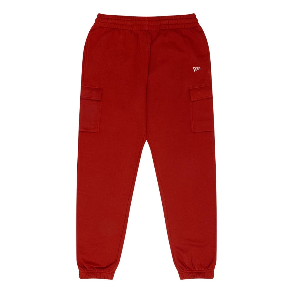 New Era Flag Dark Red Cargo Joggers-kentox