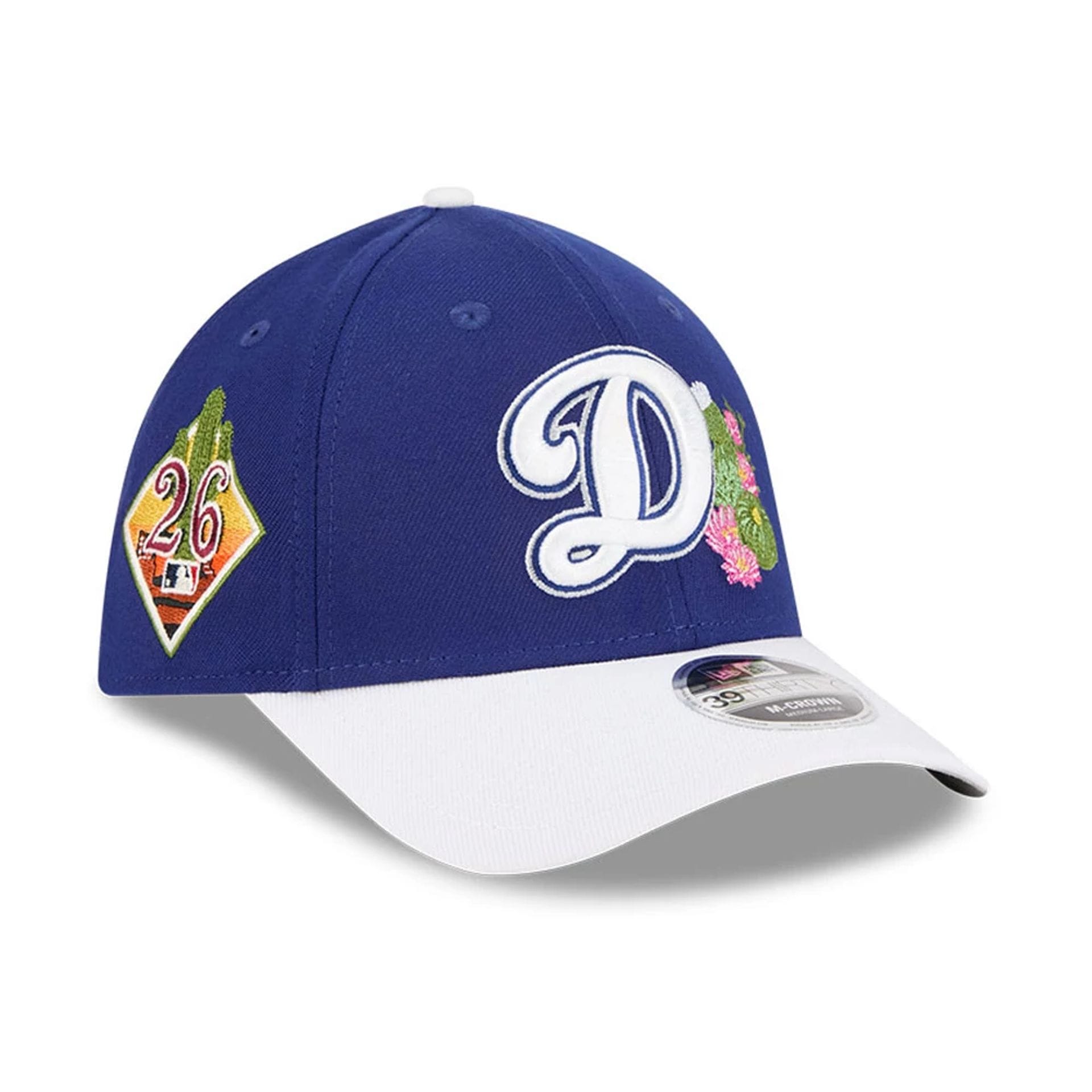 LA Dodgers MLB Spring Training 2026 Blue 39THIRTY M-Crown Stretch Fit Cap-kentox