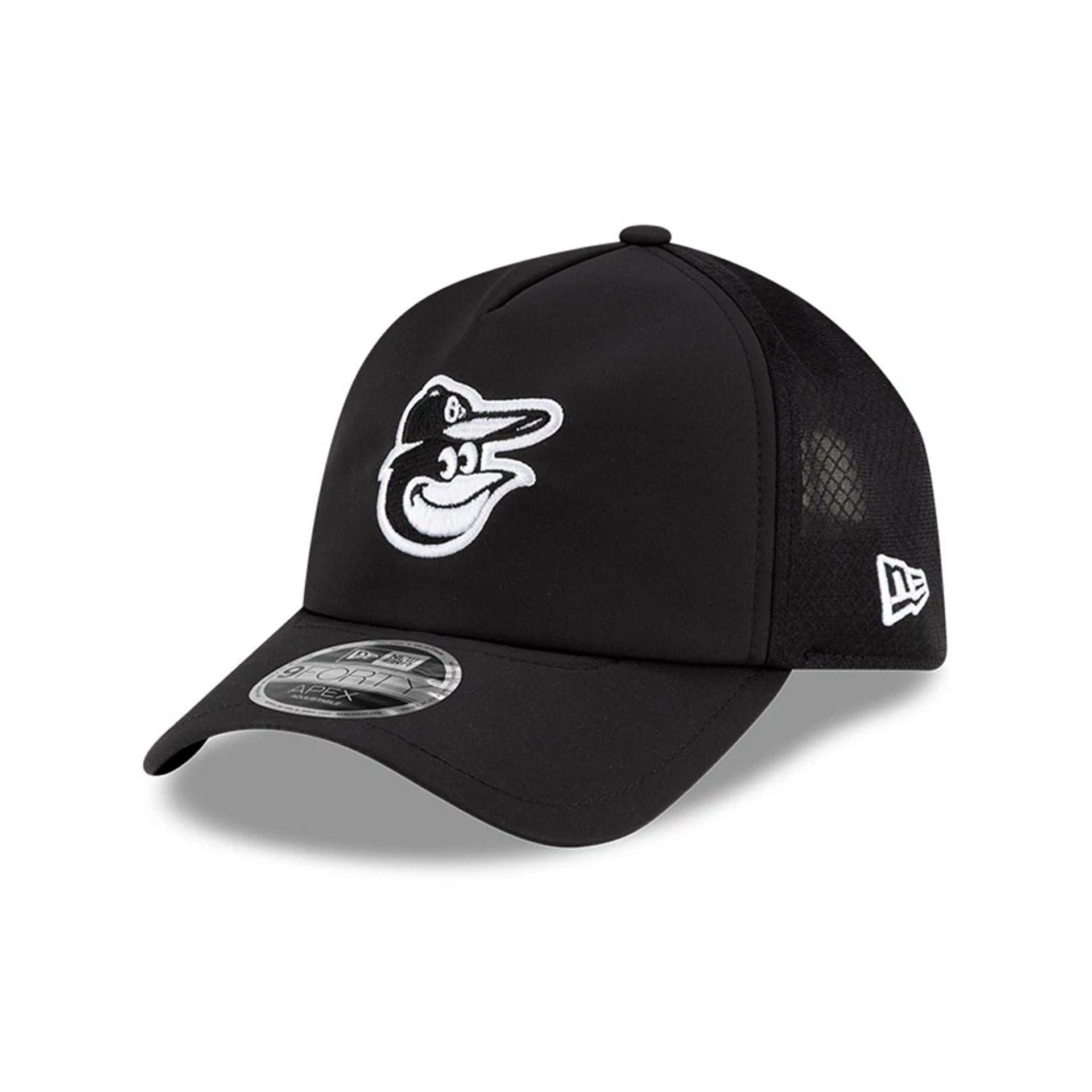 Baltimore Orioles MLB Batting Practice 2026 Black 9FORTY Apex Adjustable Cap-kentox
