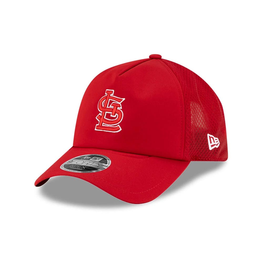 St. Louis Cardinals MLB Batting Practice 2026 Red 9FORTY Apex Adjustable Cap-kentox